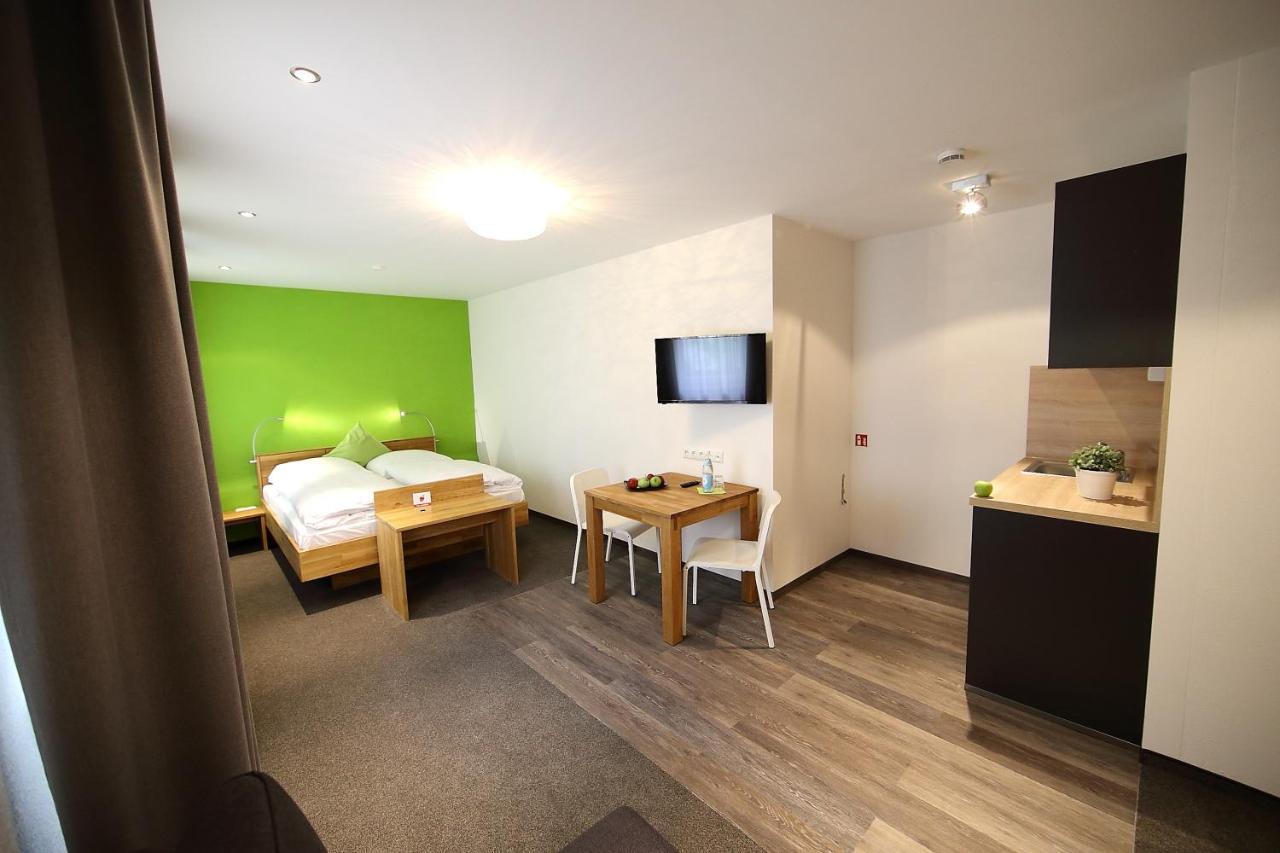 Schieners Hotel & Apfelhof Apartments Wemding Dış mekan fotoğraf
