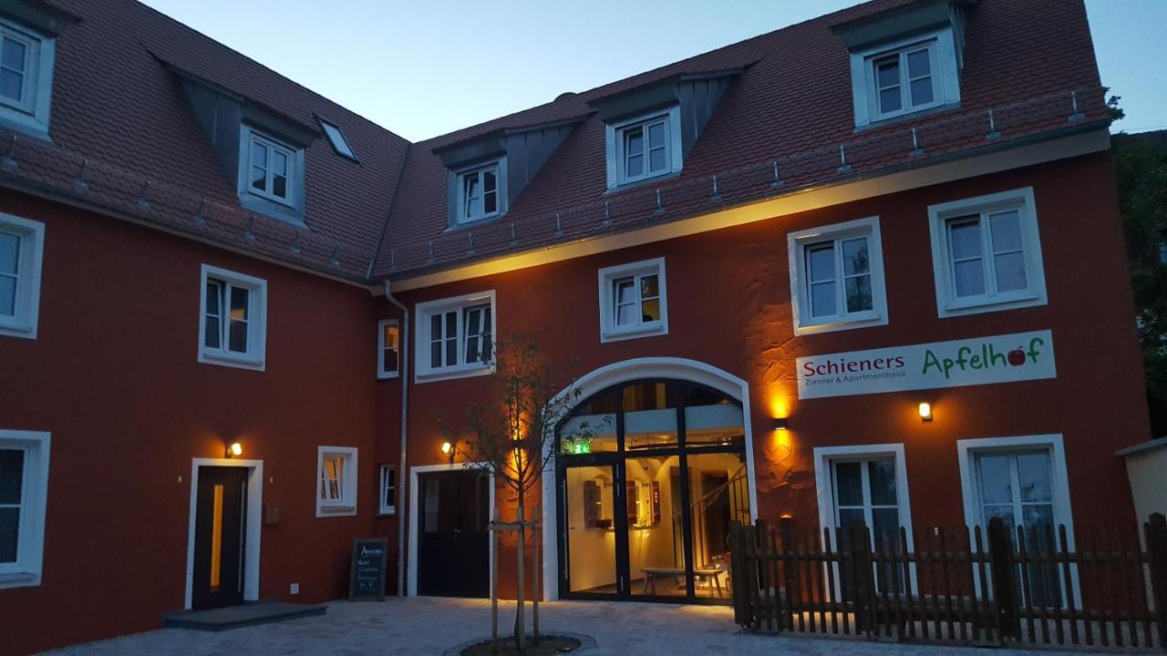 Schieners Hotel & Apfelhof Apartments Wemding Dış mekan fotoğraf