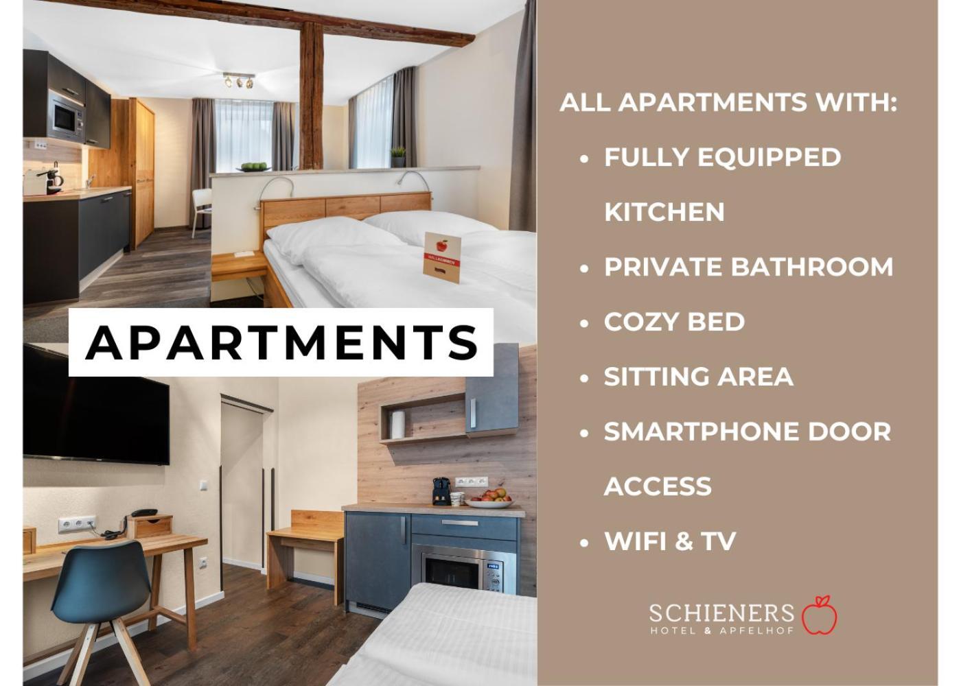 Schieners Hotel & Apfelhof Apartments Wemding Dış mekan fotoğraf